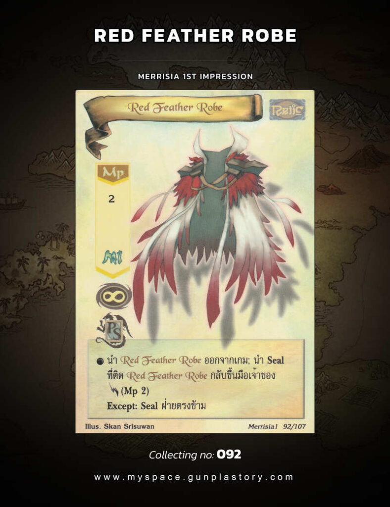 Red Feather Robe | Summoner Master OG