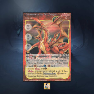 Salamandera, the Fire Dragon Mage Apprentice | Summoner Master OG