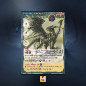 Lomenian, the Dragon of Terror Mage Apprentice | Summoner Master OG