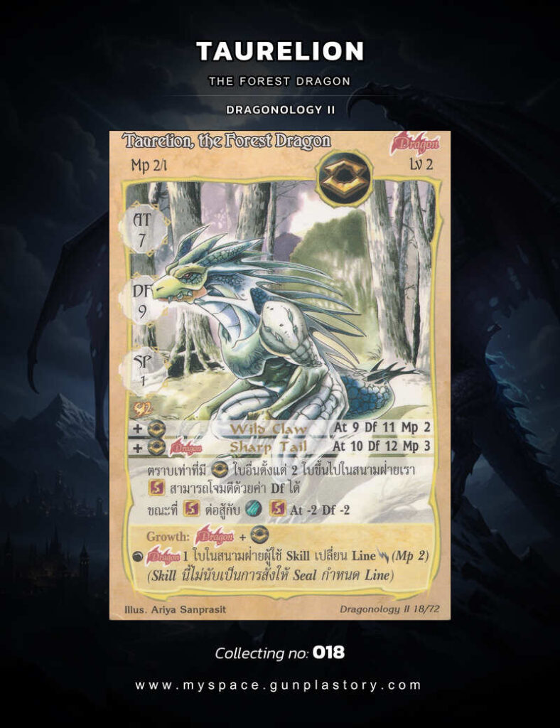 Taurelion, the Forest Dragon | Summoner Master OG