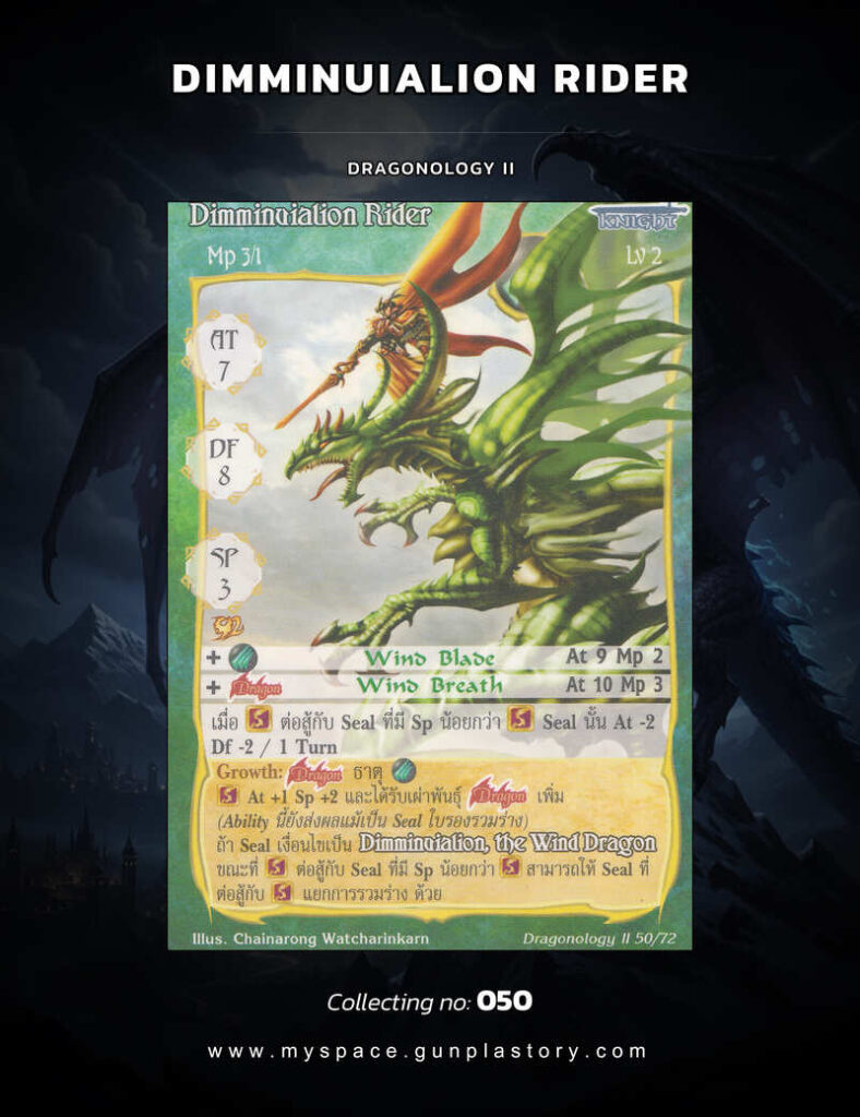 Dimminuialion Rider | Summoner Master OG